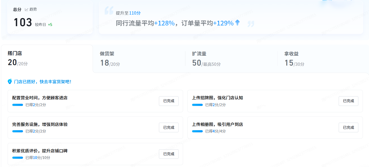 巨象AI 搭门店界面截图